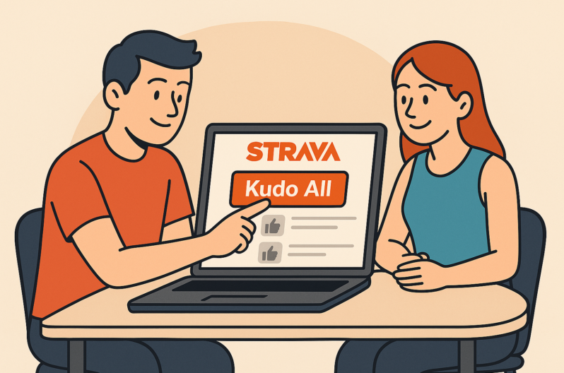 Strava Kudo All – rozdávanie kudos jedným klikom
